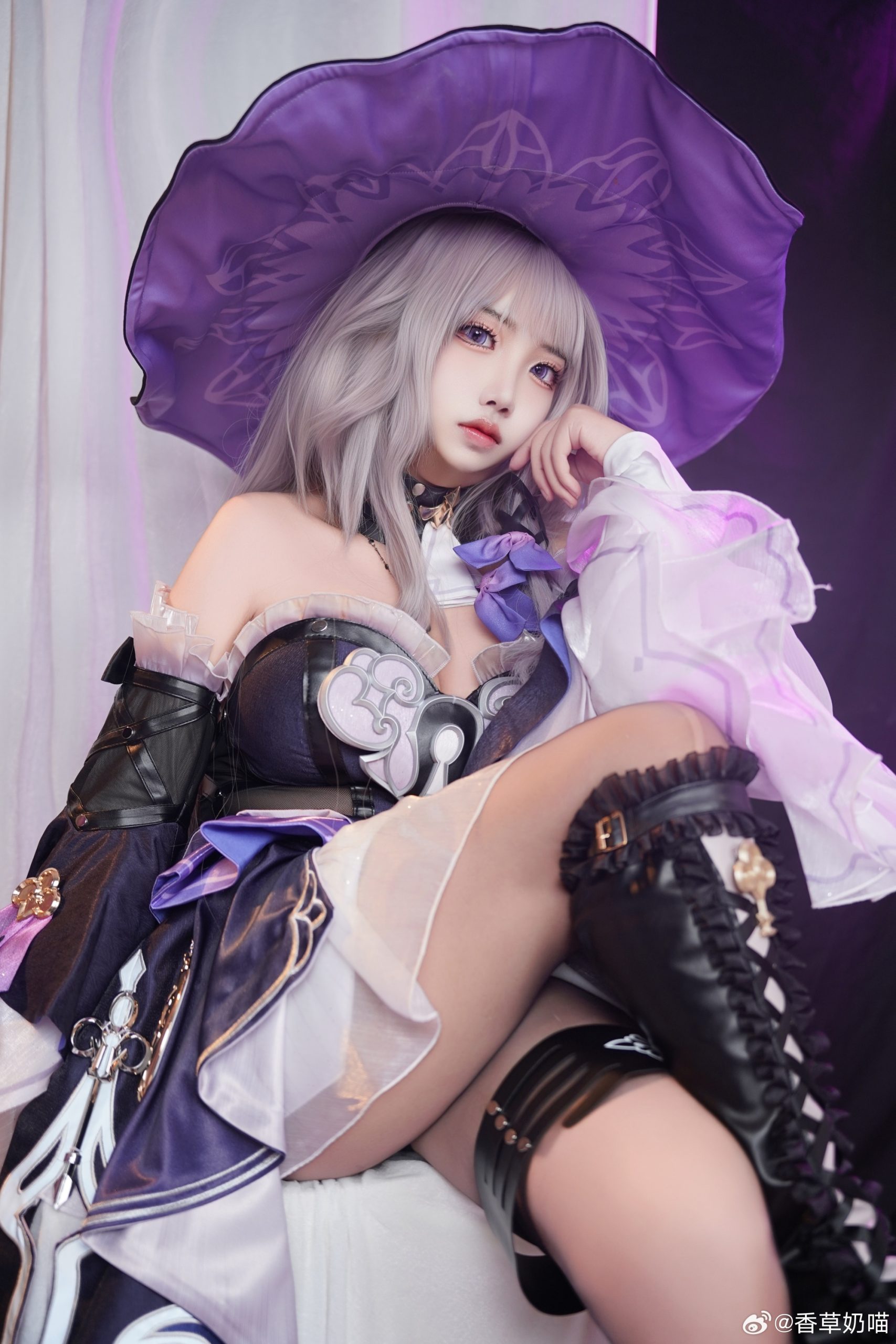 cosplay 星穹铁道 大黑塔@香草奶喵-米哈社