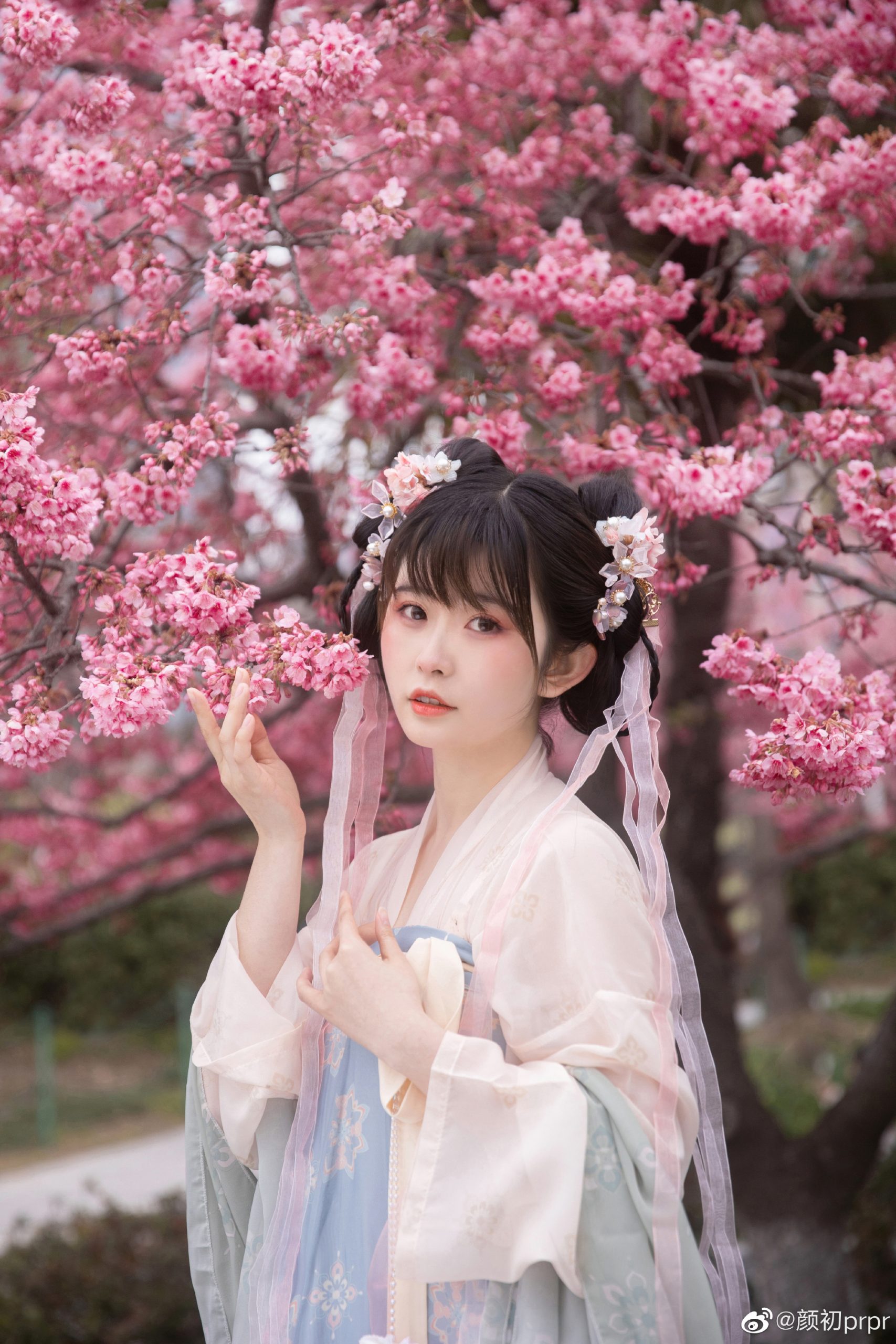 汉服摄影 我终于约到了妹摄！@颜初prpr-米哈社