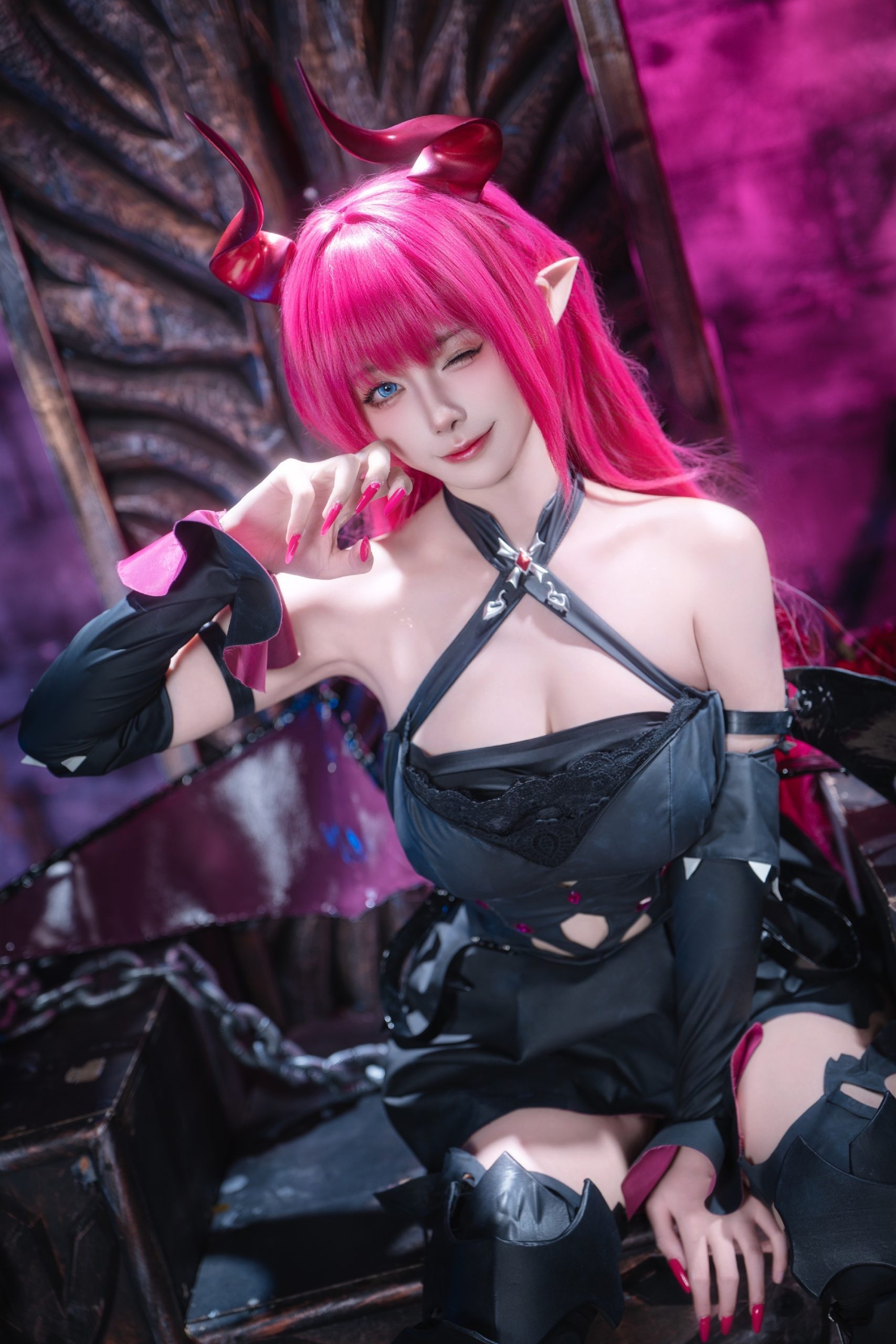 cosplay 碧蓝航线 梅克伦堡@Momoko葵葵-米哈社