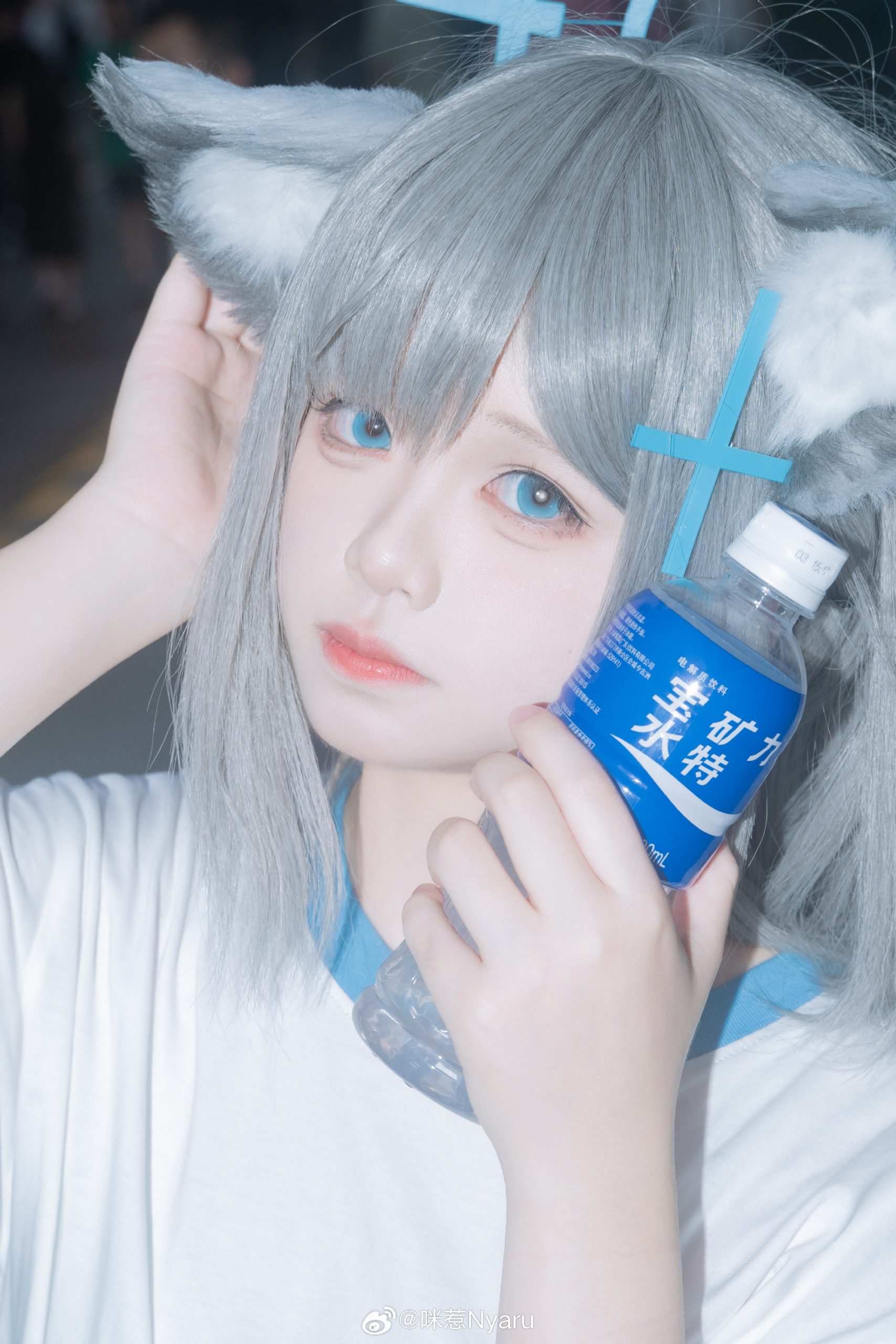 cosplay 蔚蓝档案 砂狼白子@咪惹Nyaru-米哈社
