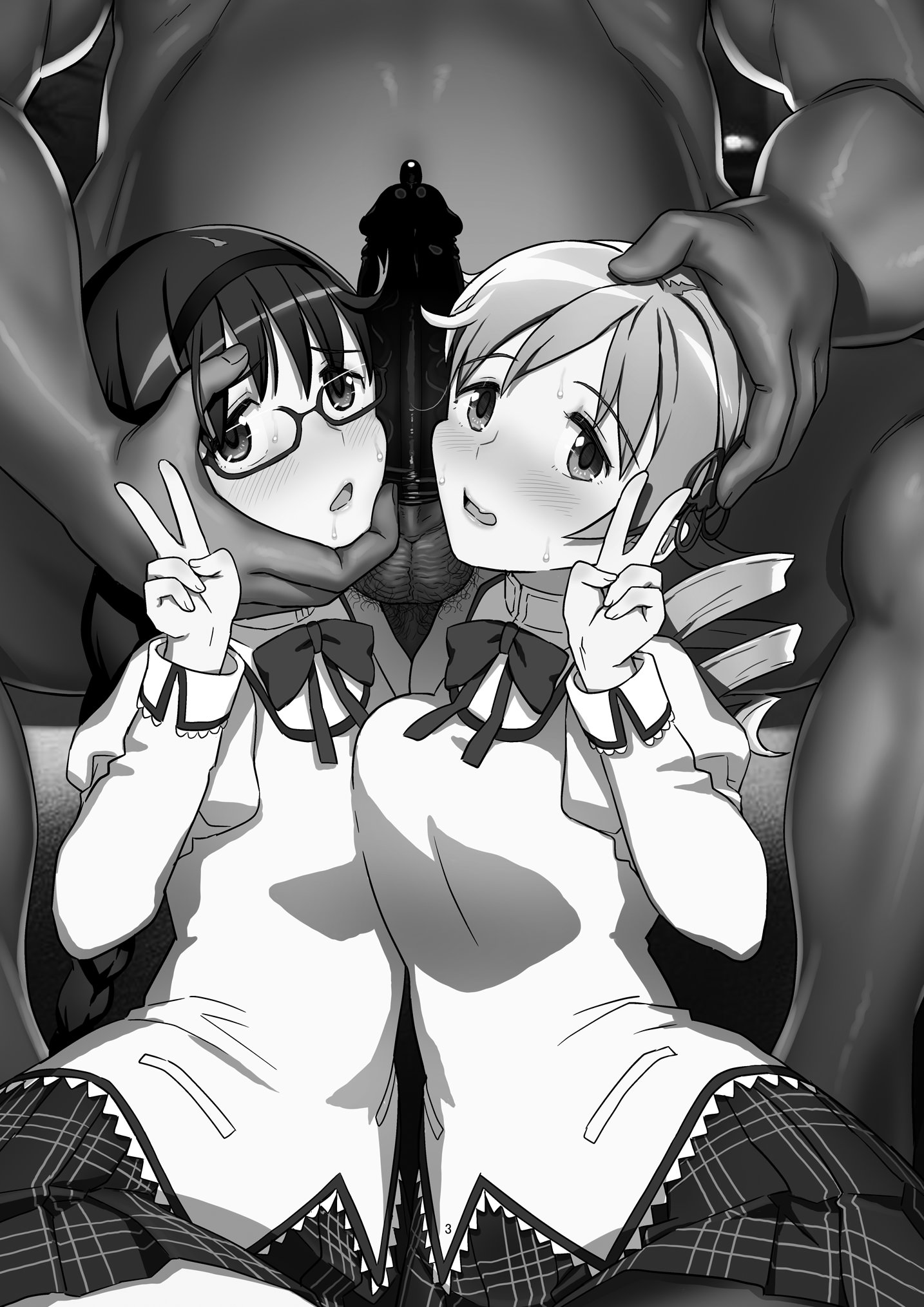 图片[3]-[ガジェット工房 (A-10)] 肉棒哀願けだものレイプ (魔法少女まどか☆マギカ) [不咕鸟汉化组] [DL版]-米哈社