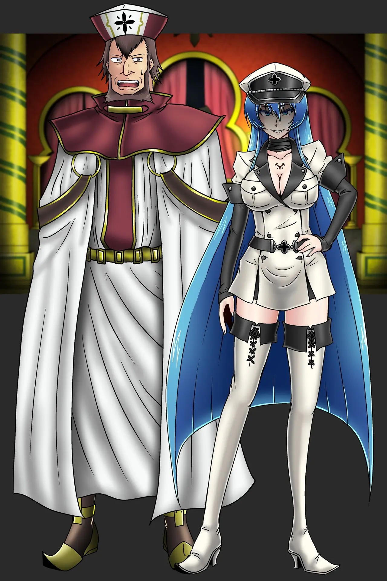 图片[46]-[和がらし屋 (路樟葉)]エスデス将軍-淫猥なキョロク滞在記 (アカメが斬る!)[中国翻訳][粗碼]-米哈社