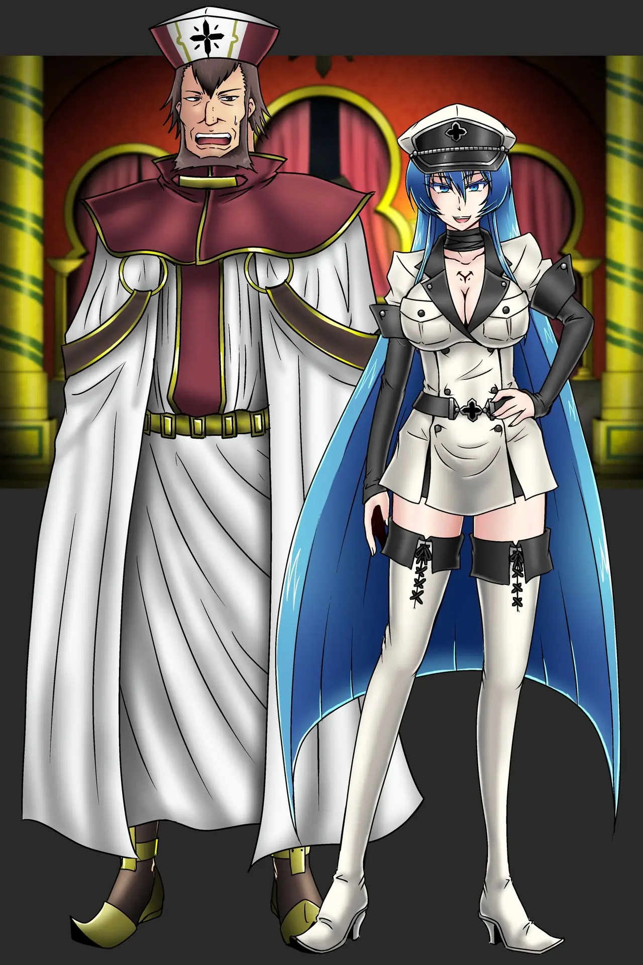 图片[47]-[和がらし屋 (路樟葉)]エスデス将軍-淫猥なキョロク滞在記 (アカメが斬る!)[中国翻訳][粗碼]-米哈社