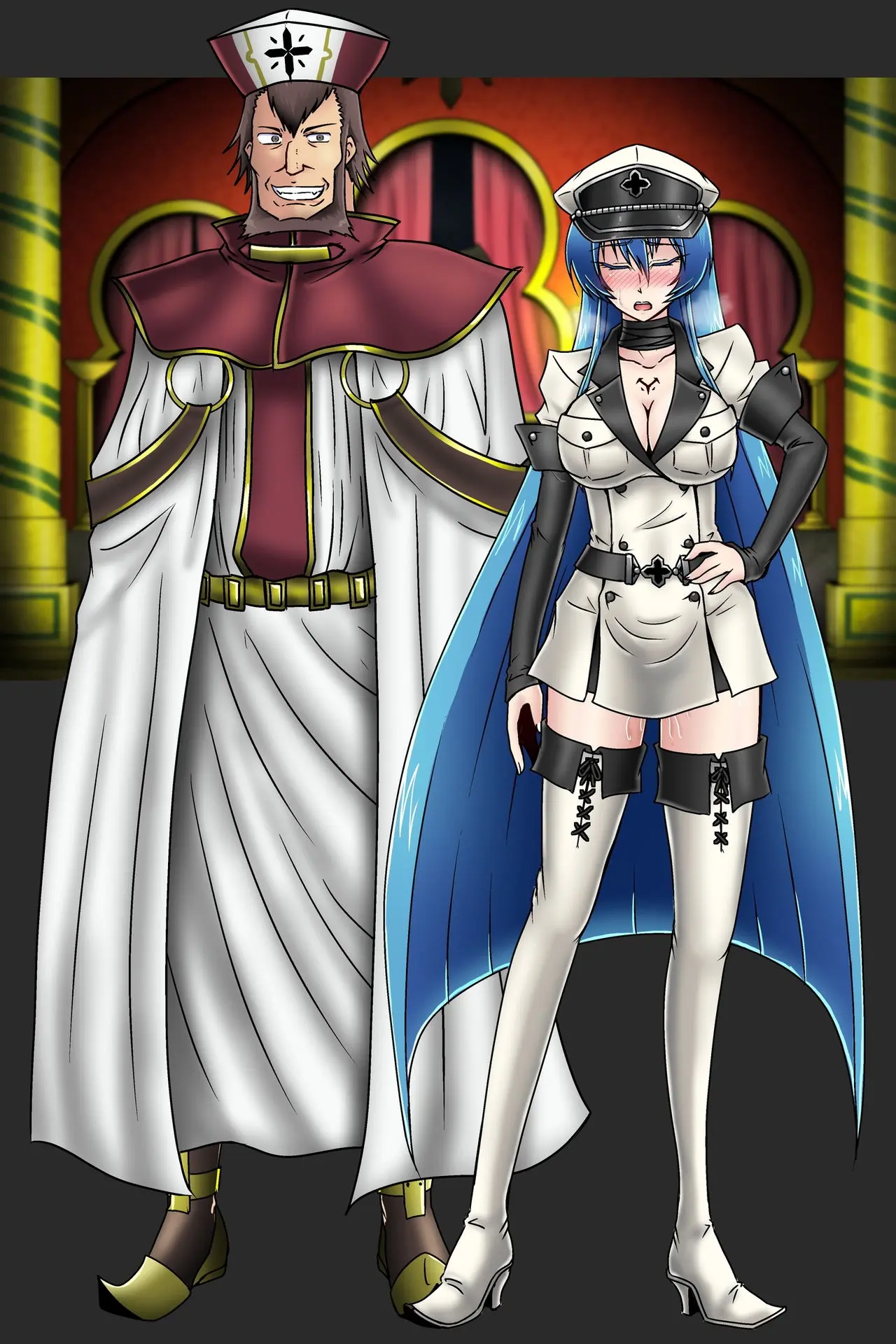 图片[55]-[和がらし屋 (路樟葉)]エスデス将軍-淫猥なキョロク滞在記 (アカメが斬る!)[中国翻訳][粗碼]-米哈社