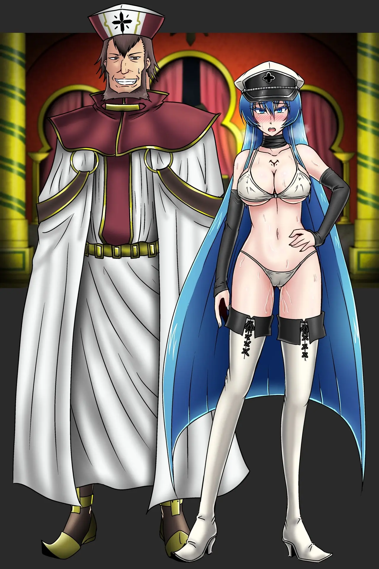 图片[58]-[和がらし屋 (路樟葉)]エスデス将軍-淫猥なキョロク滞在記 (アカメが斬る!)[中国翻訳][粗碼]-米哈社