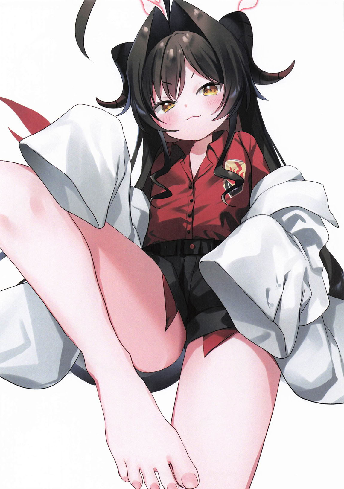 图片[3]-(COMIC1☆26) [(A)C (芳よしゆき)] カスミと温泉と足コキ (ブルーアーカイブ)｜鬼怒川霞和温泉与足交 [时屿个人机翻润色]-米哈社