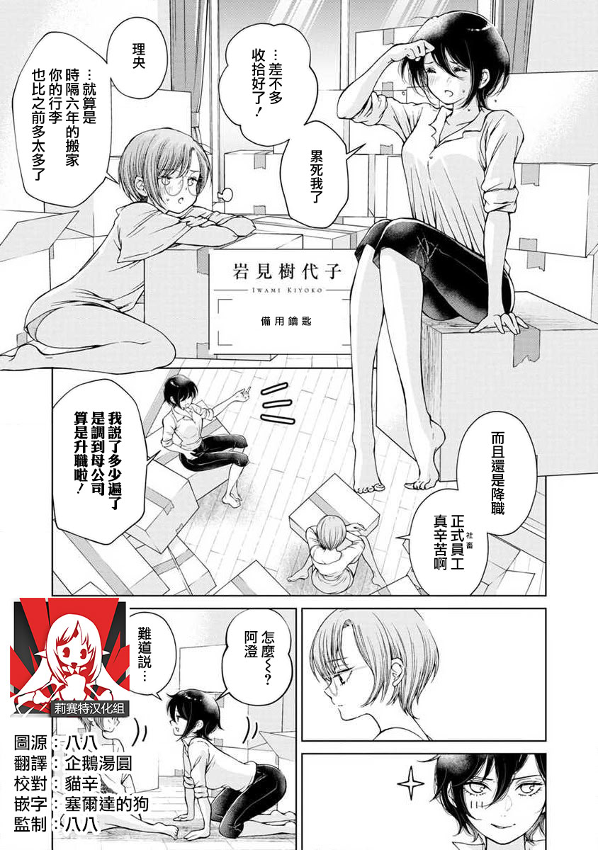 图片[1]-[岩見樹代子] あいかぎ （シロップ NIGHT 初夜百合アンソロジー）｜备用钥匙 [莉赛特汉化组]-米哈社