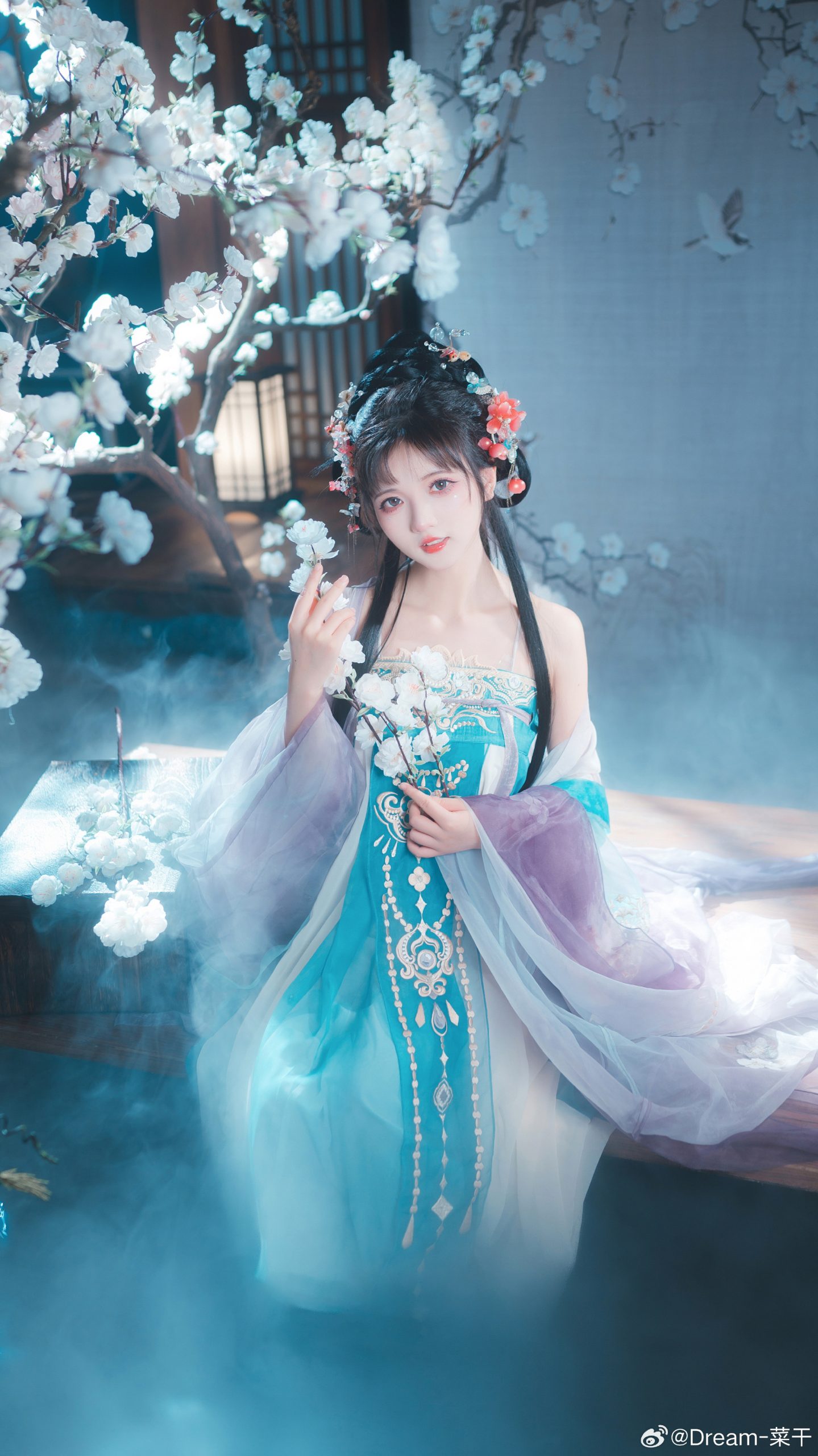 少女写真 汉服 🦋水中花·镜中月@浅九ninth-米哈社