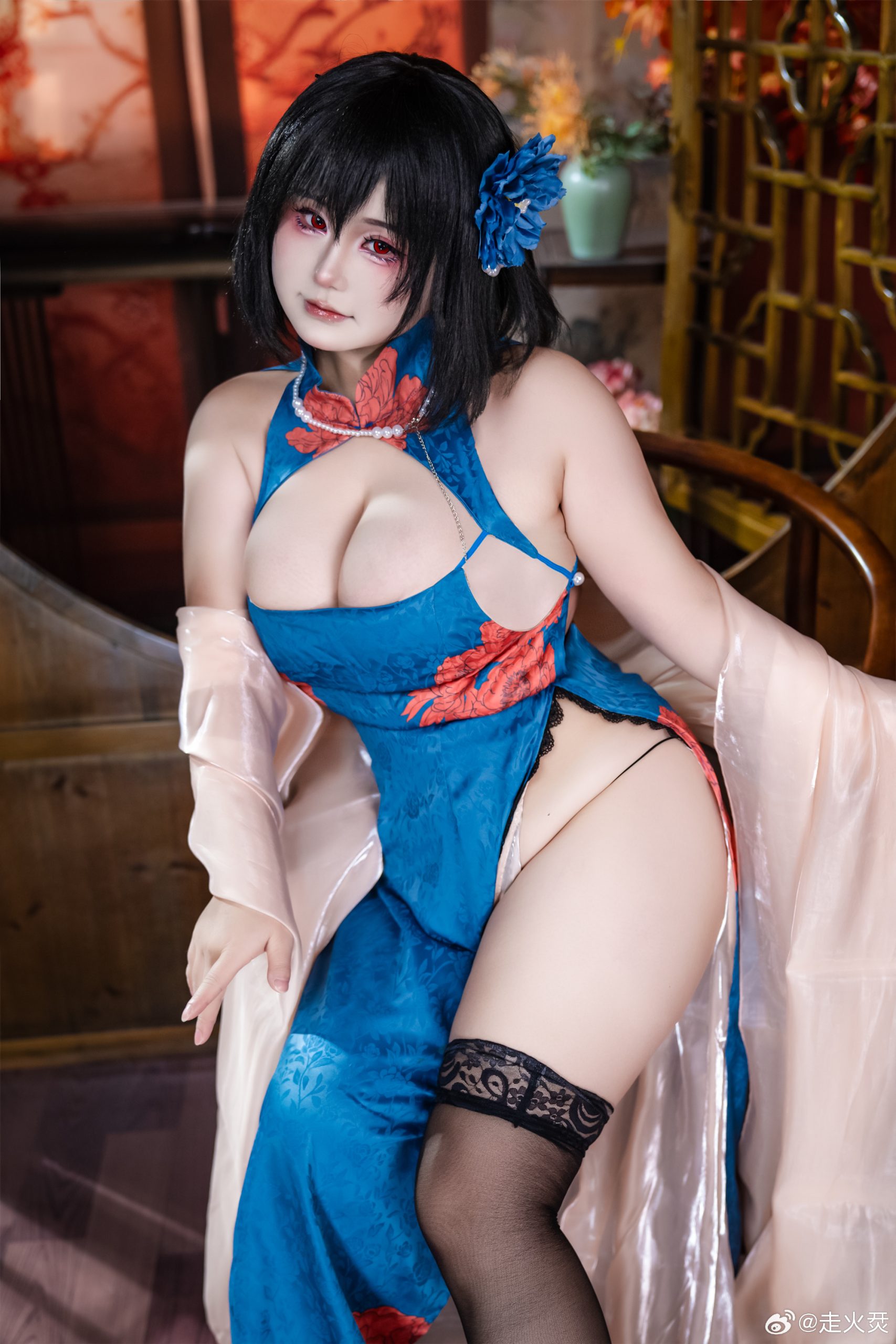 cosplay 着新衣，换新颜，只为今夜 碧蓝航线@花生酱拌面hs-米哈社