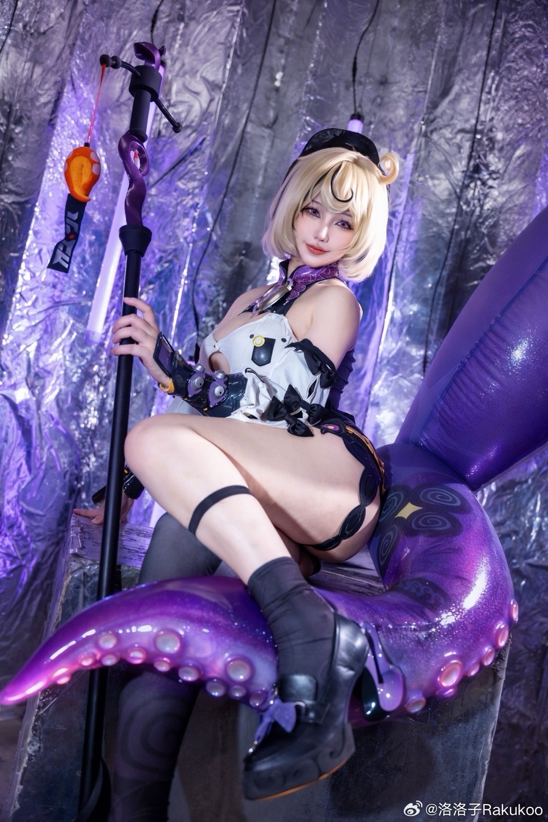 cosplay 绝区零 💜🐙伊德海莉@洛洛子Rakukoo-米哈社